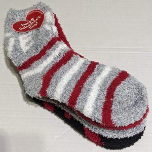Valentine's Fuzzy Lounge Sock Set